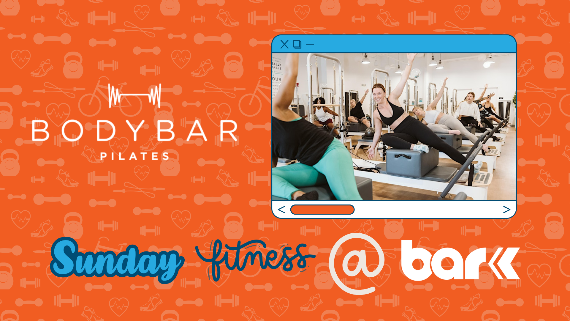 Bodybar pilates at bar K for Sunday Fitness